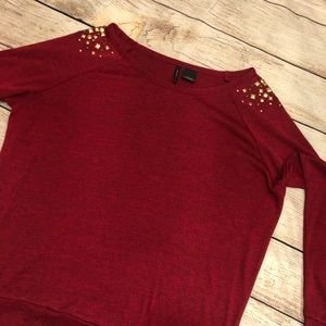 Burgundy Sweater